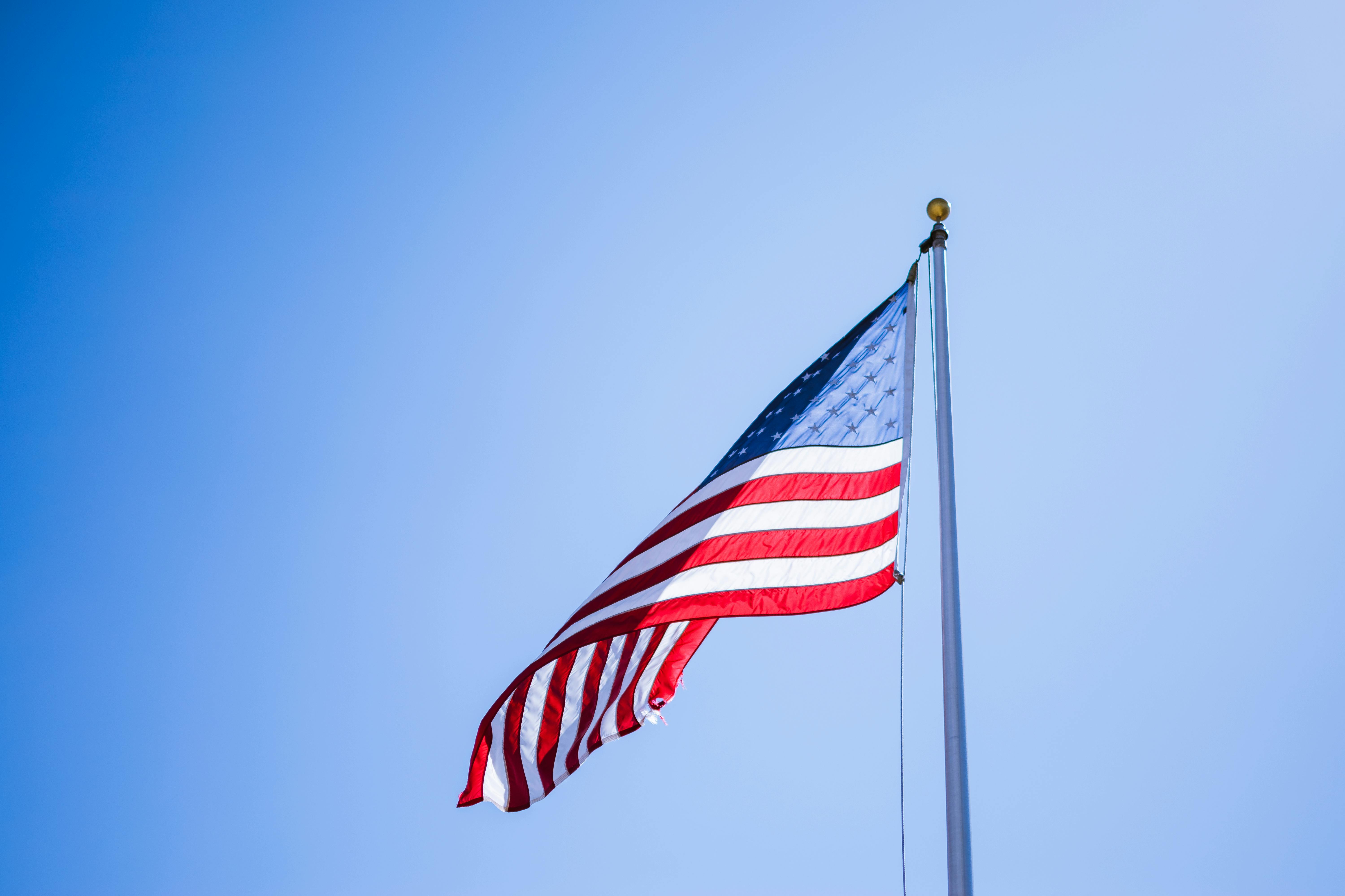 Patriotic Image of the American Flag